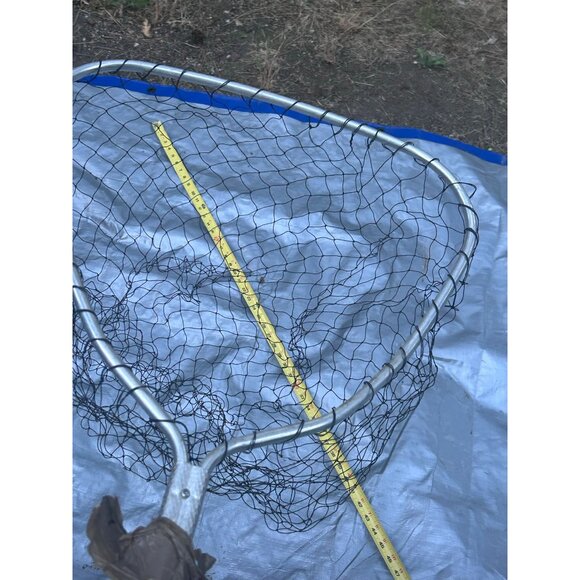 Fishing Net Ultimate Fishermen’s Tool Silver Telescoping Handle, Replaceable Hea - Picture 2 of 6